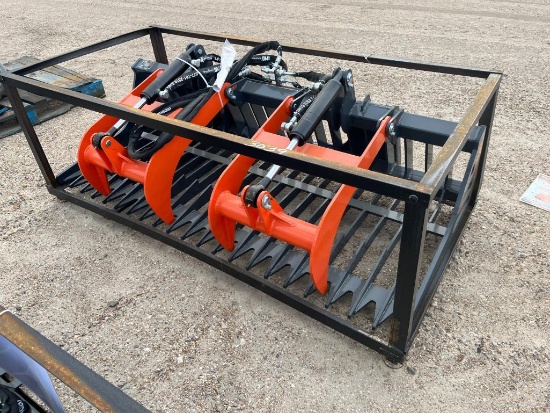 72? SKELETON GRAPPLE FITS SKID STEER