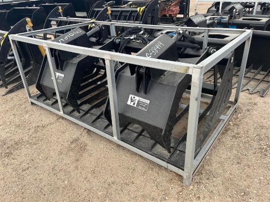 2022 72IN HYDRAULIC ROCK GRAPPLE BUCKET