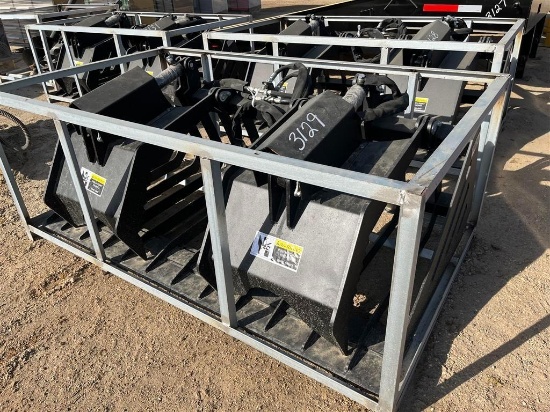 72IN HYDRAULIC ROCK GRAPPLE BUCKET