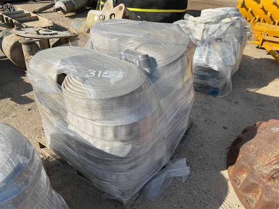 PALLET OF FIRE HOSES