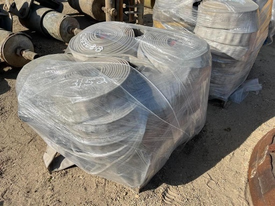 PALLET OF FIRE HOSES