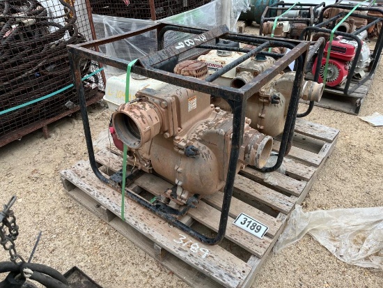 PALLET OF 2 GAS POWERED PUMPS
