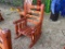 AMISH BUILT RED CEDAR DOUBLE SWING W/ CHAINS