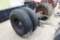 AXLE WITH DUAL WHEELS