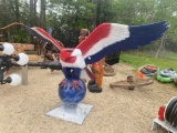 ALUMINUM LIFE SIZED AMERICAN EAGLE