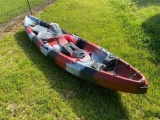 2 PERSON KAYAK W/ PADDLES