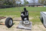 PALLET WITH RIMS AND PARTS FOR CHEVELLE