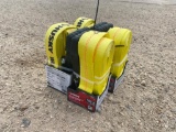 LOT OF (4) HUSKY 27FT X 2IN RATCHET STRAPS