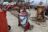 GREASE TANK W/ DOLLY