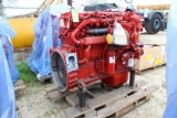 UNUSED ISX 15 500HP CUMMINS ENGINE, SKID MTD