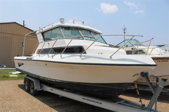 1991 STEALTH 27FT PLEASURE BOAT, NO TITLE ON BOAT