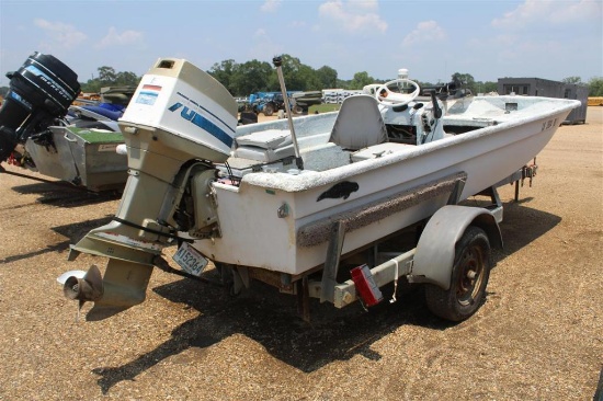 1975 MANATEE 16FT PLEASURE BOAT REGISTRATION ONLY NO TITLE