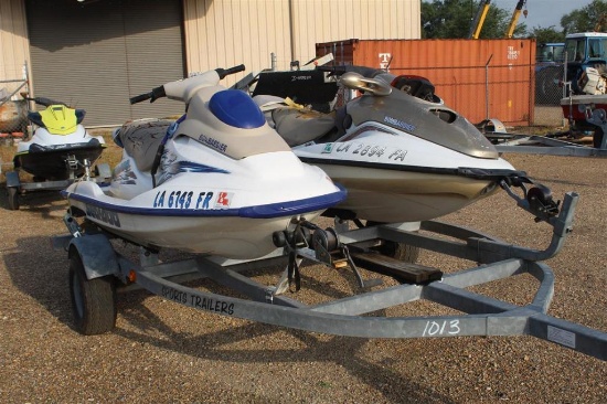 LOT OF (2) BOMBARDIER JET SKIS