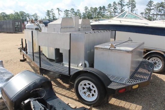 12,000LB CRAWFISH COOKER | NO TITLE ON TRAILER
