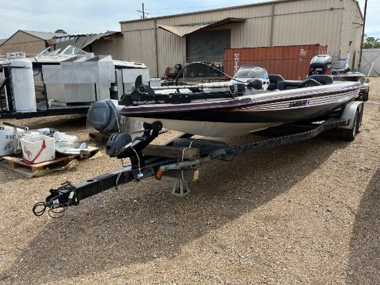 BUMBLE BEE 2100 BASS BOAT, NO TITLE ON BOAT, TITLE FOR TRAILER
