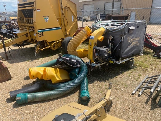 CYCLONE RAKE JET PATH VACUUM SYSTEM