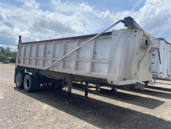 1967 HEI ALUMINUM DUMP TRAILER