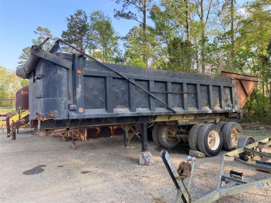 24 YARD DUMP TRAILER NO TITLE