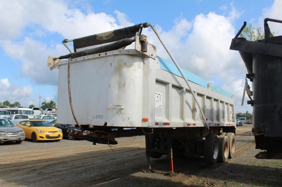 21YD ALUMINUM DUMP TRAILER