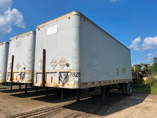 1995 FRUEHAUF 28FT VAN TRAILER
