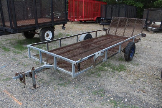 14FT UTILITY TRAILER WITH REAR GATE
