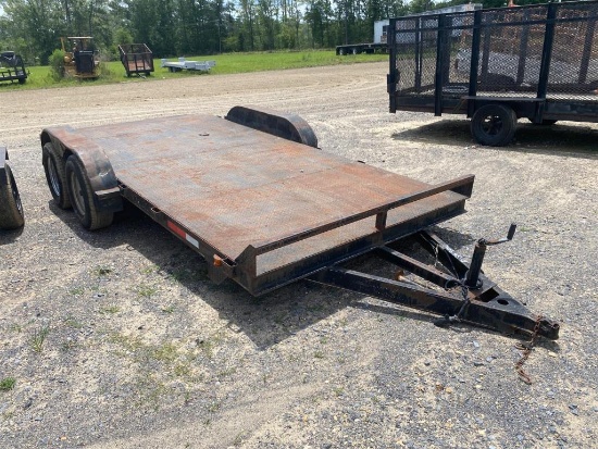 16FT STEEL FLATBED TRAILER