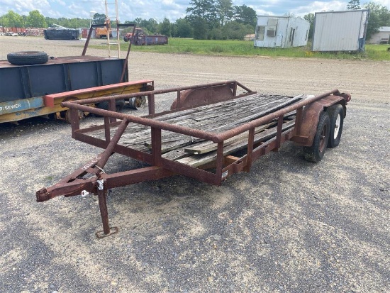 16FT UTILITY TRAILER, TANDEM AXLES