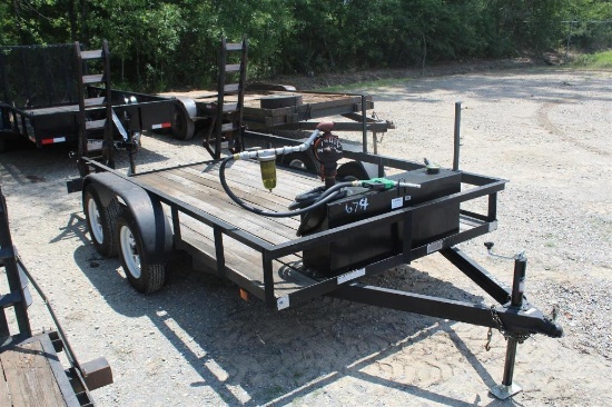 12FT X 6 1/2 FT TAG TRAILER NO TITLE