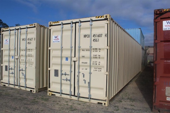 40FT HIGH CUBE CONTAINER