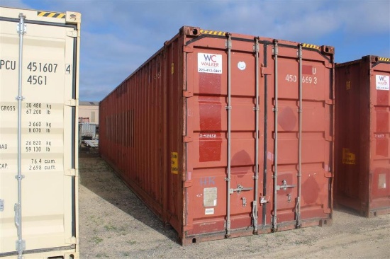 45FT HIGH CUBE CONTAINER
