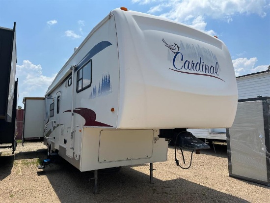 2006 FOREST RIVER CARDINAL 5TH 36FT TRAVEL TRAILER