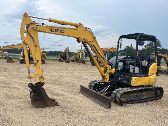 2015 KOBELCO SK55SRX-6E MINI EXCAVATOR