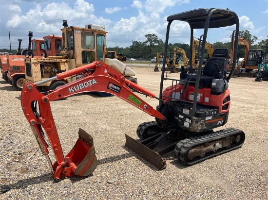 2017 KUBOTA U17VR1 MINI EXCAVATOR