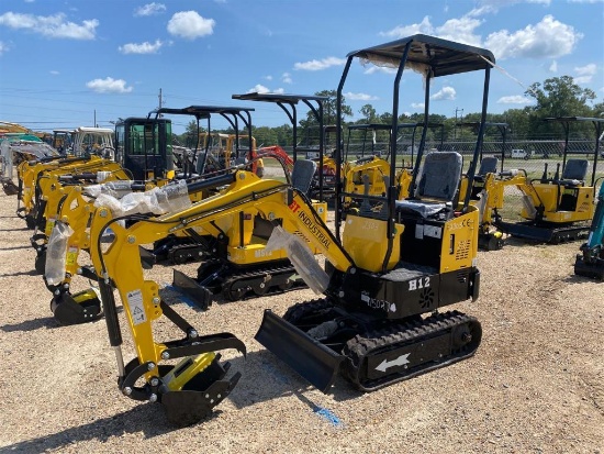 2022 AGROTK H12 MINI EXCAVATOR