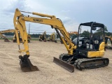 2015 KOBELCO SK55SRX-6E MINI EXCAVATOR