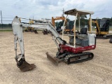 2012 TAKEUCHI TB016 MINI EXCAVATOR