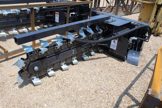 WOLVERINE SKID STEER TRENCHER ATTACHMENT