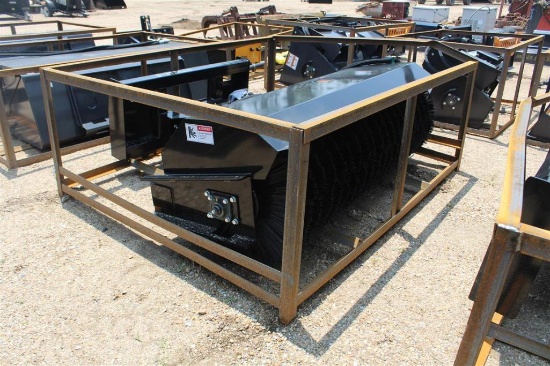 WOLVERINE SKID STEER INDUSTRIAL ANGLE BROOM