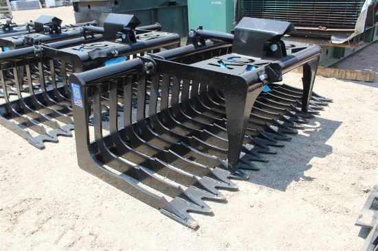 76IN SKELETON GRAPPLE WITH SINGLE CYLINDER