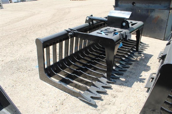 76IN SKELETON GRAPPLE WITH SINGLE CYLINDER