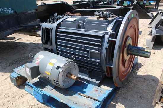PALLET OF (2) ELECTRICAL MOTORS