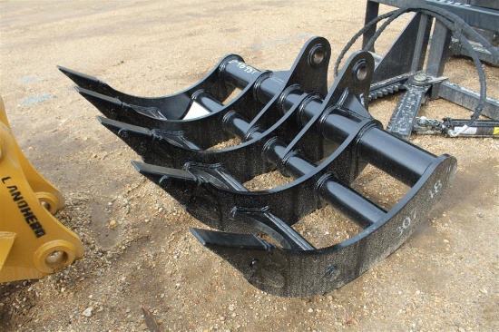 LANDHERO HEAVY DUTY RAKE FOR MINI EXCAVATOR