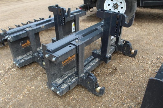 LAND HONOR 3 POINT AUTOLOCK SKID STEER HITCH