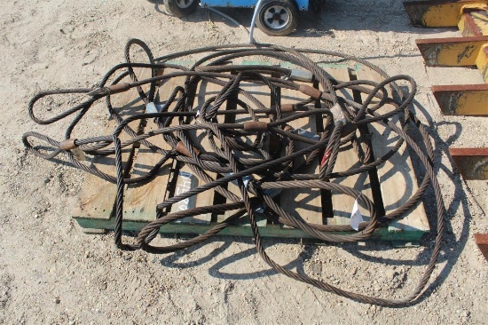 PALLET OF WIRE RIGGING