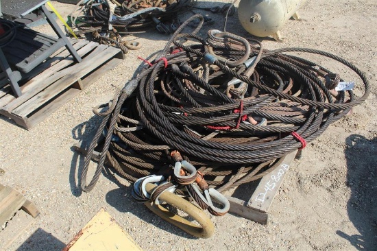 PALLET OF WIRE RIGGING