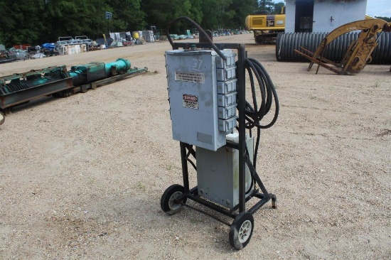 SECONDARY LOAD CENTER 100A MAIN BREAKER 240V/120V