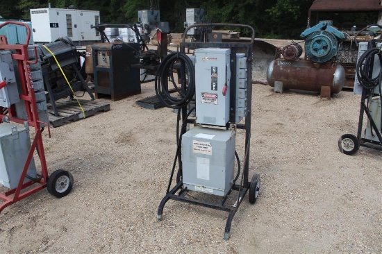 SECONDARY LOAD CENTER 100A MAIN BREAKER 240V/120V