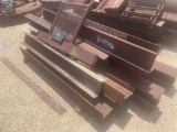 LOT OF IRON BEAMS