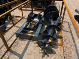 WOLVERINE SKID STEER AUGER DRIVE AND BIT ATTACHMENT