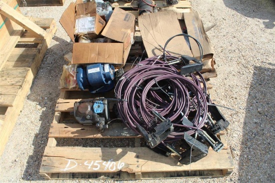 PALLET OF PTO HYDRAULIC POWER TAKE OFF, CABLES